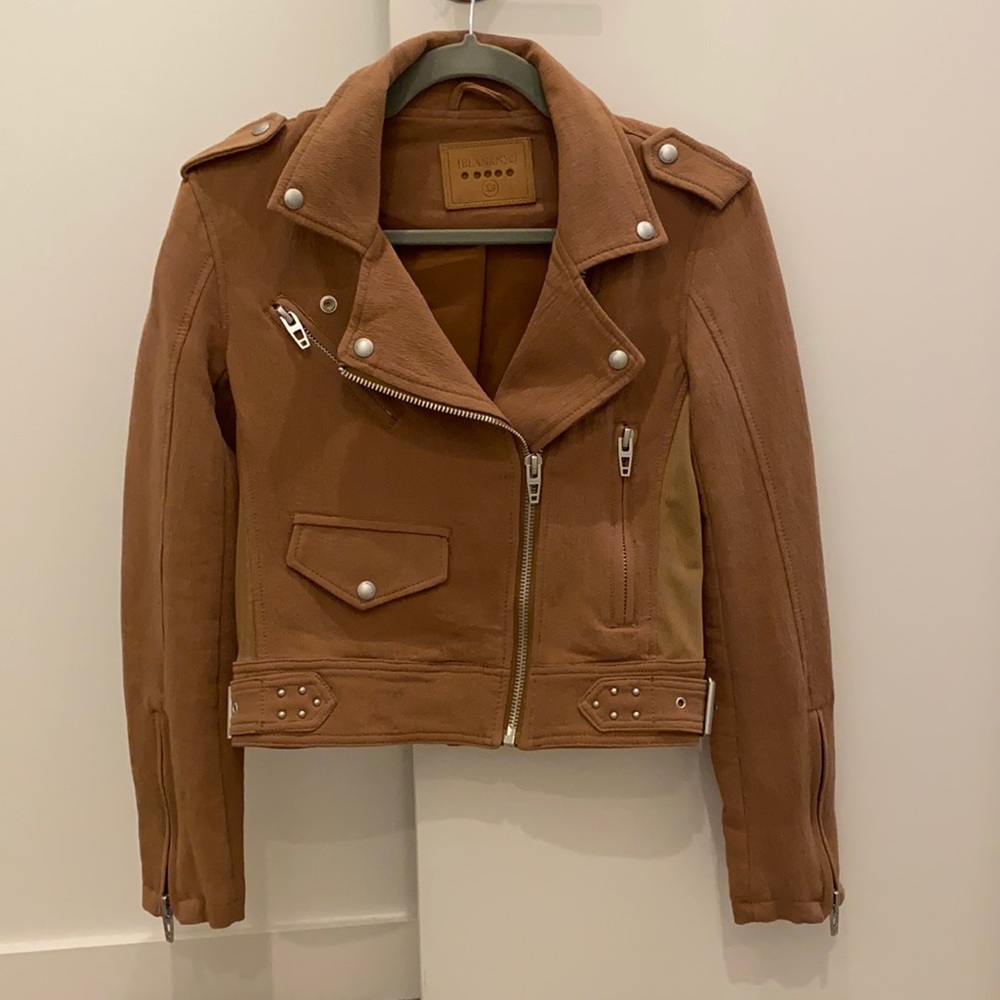 BlankNYC Brown Moto Jacket